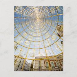 El interior de la Navidad Briefkaart