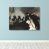 El Jaleo, 1882, van John Singer Sargent Canvas Afdruk (Insitu (Houten vloer))