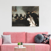 El Jaleo, 1882, van John Singer Sargent Canvas Afdruk (Insitu (Woonkamer))