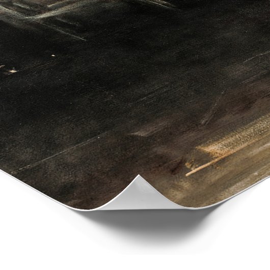 El Jaleo, 1882, van John Singer Sargent Poster (Hoek)