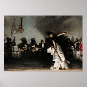 El Jaleo, 1882, van John Singer Sargent Poster