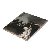 El Jaleo door John Singer Sargent Tegeltje (Zijkant)