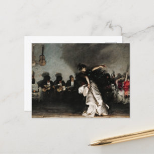 El Jaleo van John Singer Sargent Feestdagenkaart