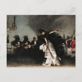 El Jaleo van John Singer Sargent Feestdagenkaart (Voorkant)