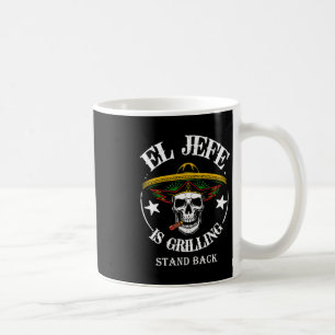 El Jefe Byrbecue Stand Byck Grappig Mexicaans Pap  Koffiemok