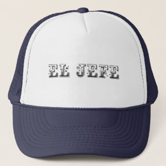 El Jefe "de baas" spullen Trucker Pet