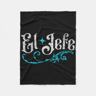 El Jefe, de grappige baas Cinco de Mayo in het Spa Fleece Deken