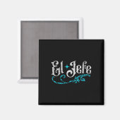 El Jefe, de grappige baas Cinco de Mayo in het Spa Magneet (Voorkant / Achterkant)
