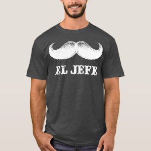 El Jefe Grappige Mexicaanse Baas T-shirt