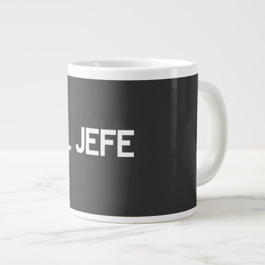 El Jefe Grote Koffiekop (Voorkant rechts)