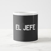 El Jefe Grote Koffiekop (Voorkant)