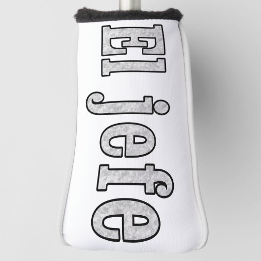 El jefe is de baas golfheadcover (Draai 90)