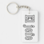 El jefe is de baas sleutelhanger (Voorkant)