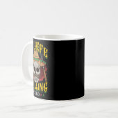 El Jefe is Grilling Stand Back _ Grappig Grillen B Koffiemok (Voorkant links)