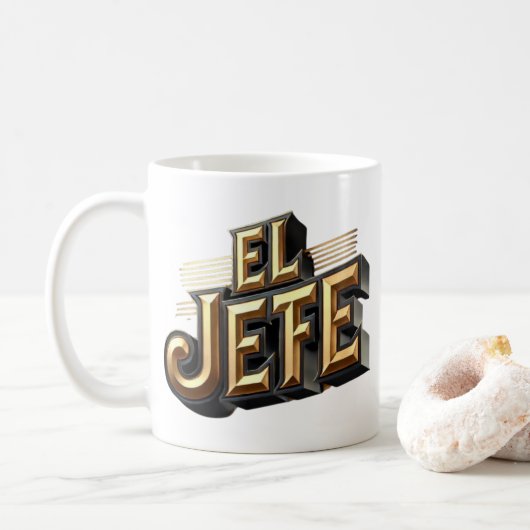 El Jefe Koffiemok (Met donut)