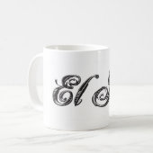 El Jefe logo Estilo Style Koffiemok (Voorkant links)