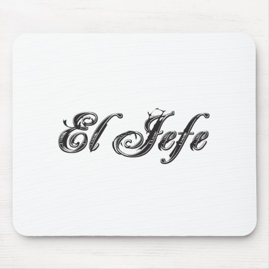 El Jefe logo Estilo Style Muismat (Voorkant)