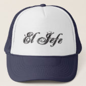 El Jefe logo Estilo Style Trucker Pet (Voorkant)