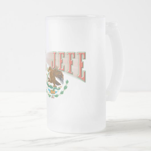 El Jefe Matglas Bierpul (Voorkant rechts)