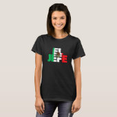 El Jefe  Mexican Boss Dad Mom  3 T-shirt (Voorkant volledig)
