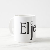 El jefe "The Boss" Koffiemok (Voorkant links)