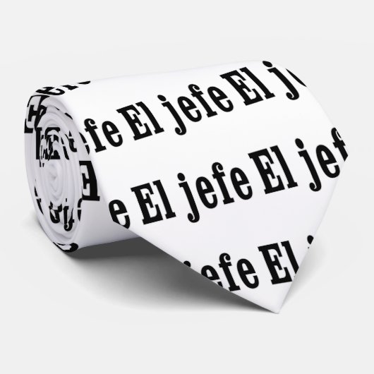 El jefe "The Boss" Stropdas (Opgerold)