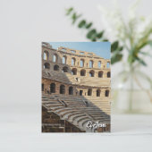 El Jem Amphitheater Tunesië Reizen Briefkaart (Staand voorkant)