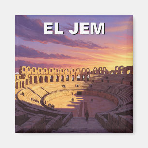 El Jem Amphitheater Tunesië Reizen Magneet
