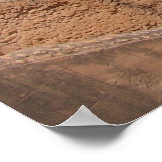 El Jem Ancient Colosseum Amphitheater Tunesië Poster (Hoek)