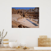El Jem Ancient Colosseum Amphitheater Tunesië Poster (Keuken)