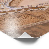 El Jem Colosseum Amphitheater Tunesië Foto Afdruk (Hoek)