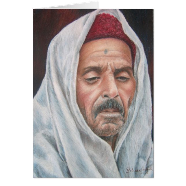 El Jem Man Contemplating (Voorkant)