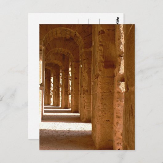 El Jem, Tunesië Briefkaart (Voorkant / Achterkant)