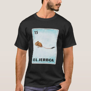 El Jerboa Mexicaanse Jerboa Kaarten T Shirt