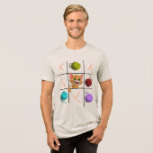El Juego del Gato Tri-Blend Shirt (Voorkant volledig)