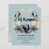 El Kanna | Namen van de goddelijke revolutie Briefkaart (Voorkant / Achterkant)