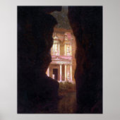 El Khasne, Petra van de Frederic Edwin Church Poster (Voorkant)