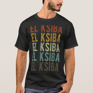 El Ksiba City Marokko Retro T-shirt