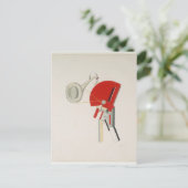 El Lissitzky - Announcer Briefkaart (Staand voorkant)