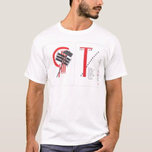 El Lissitzky - Kunstenillustratie naar 'Voor de st T-shirt