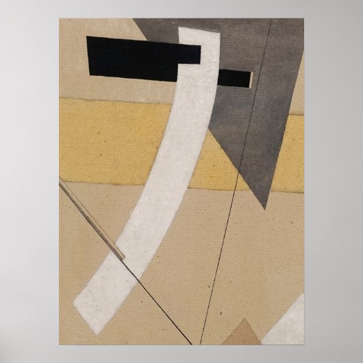 El Lissitzky Proun 12E Poster (Voorkant)