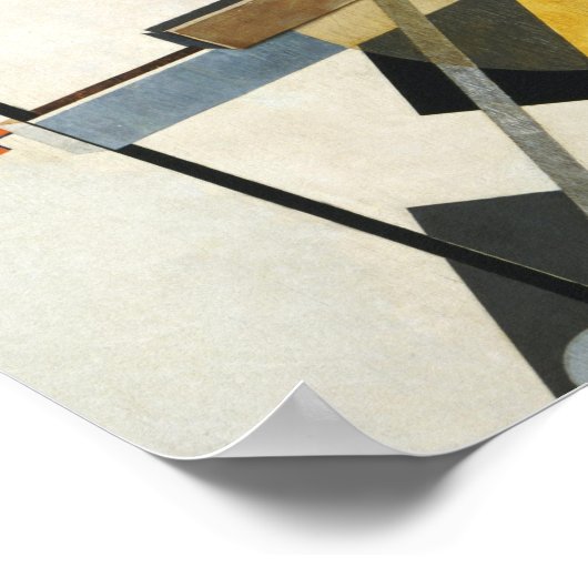 El Lissitzky Proun 19D Poster (Hoek)