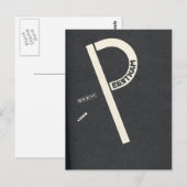 El Lissitzky - Voor alle kinderen Briefkaart (Voorkant / Achterkant)