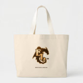 EL logo - Bag Grote Tote Bag (Voorkant)