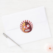 El Luchador Loco Mexicaans Wrestling sticker (Envelop)