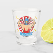 El Luchador Mexican Lucha Libre Tequila Shot Glas (Voorkant)