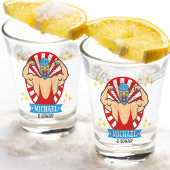 El Luchador Mexican Lucha Libre Tequila Shot Glas