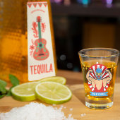 El Luchador Mexican Lucha Libre Tequila Shot Glas