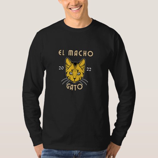 El Macho Gato Kat 1 T-shirt (Voorkant)