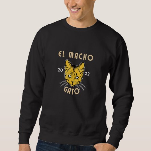 El Macho Gato Kat 2 Trui (Voorkant)